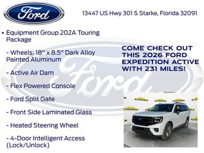 2026 Ford Expedition Active 202A