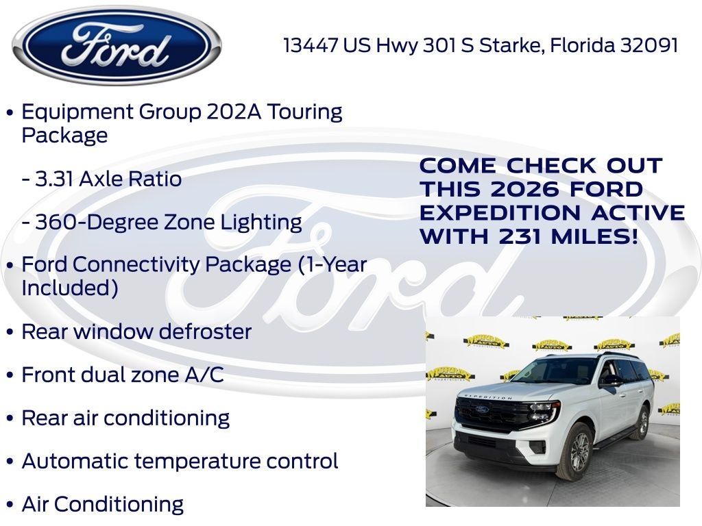 2026 Ford Expedition Active 202A