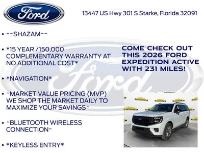 2026 Ford Expedition Active 202A