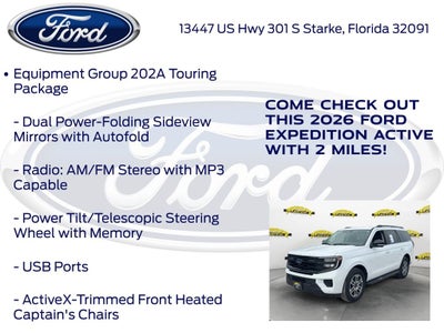 2026 Ford Expedition Active 202A