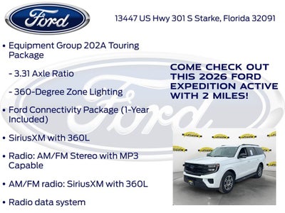 2026 Ford Expedition Active 202A