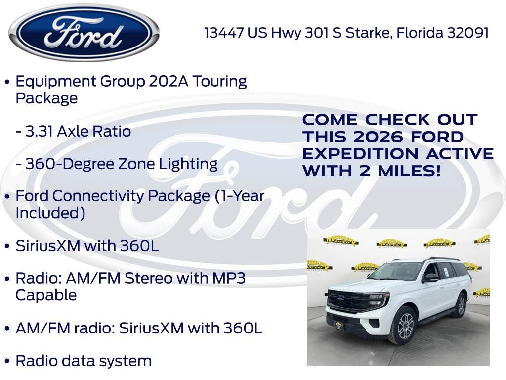 2026 Ford Expedition Active 202A