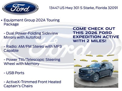 2026 Ford Expedition Active 202A