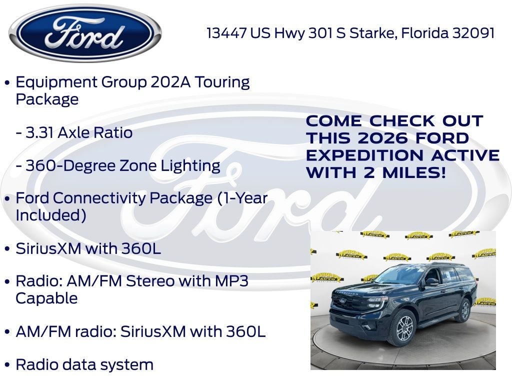 2026 Ford Expedition Active 202A