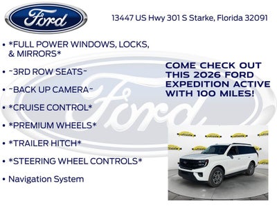 2026 Ford Expedition Active 200A