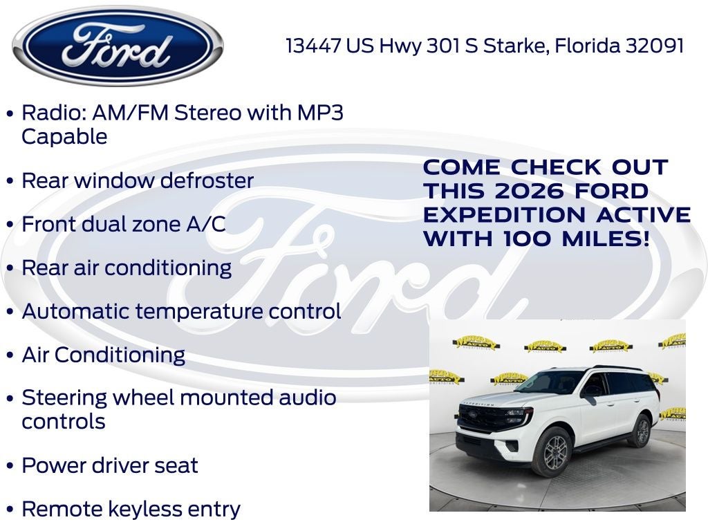 2026 Ford Expedition Active 200A