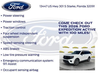 2026 Ford Expedition Active 200A