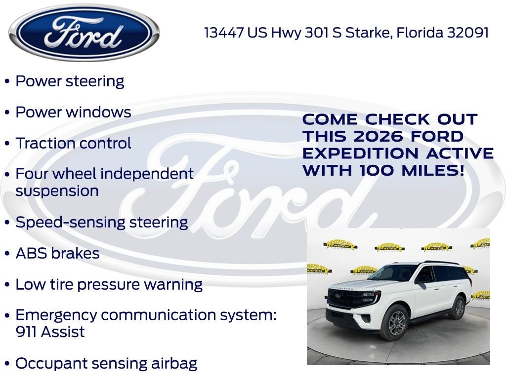 2026 Ford Expedition Active 200A