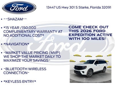 2026 Ford Expedition Active 200A
