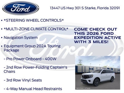 2026 Ford Expedition Active 202A