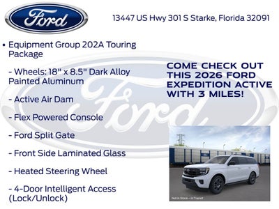 2026 Ford Expedition Active 202A