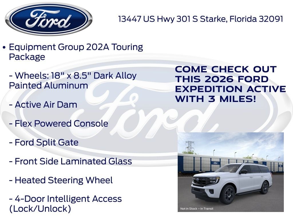 2026 Ford Expedition Active 202A