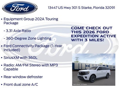 2026 Ford Expedition Active 202A