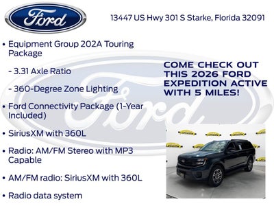 2026 Ford Expedition Active 202A