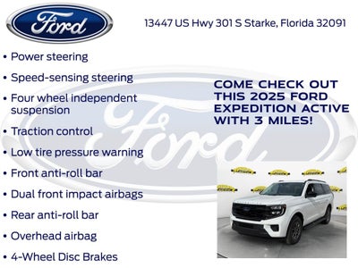 2025 Ford Expedition Active 200A