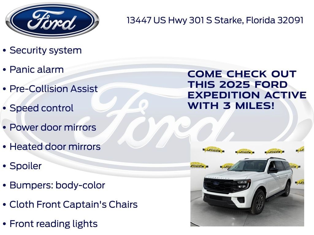 2025 Ford Expedition Active 200A
