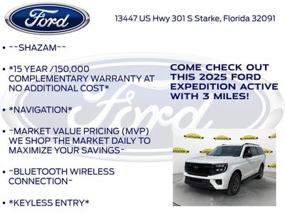 2025 Ford Expedition Active 200A