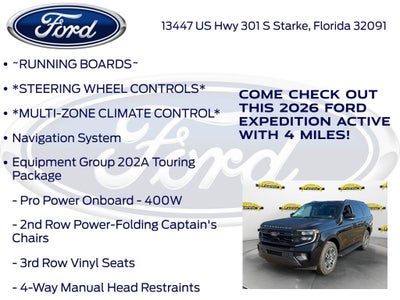 2026 Ford Expedition Active 202A