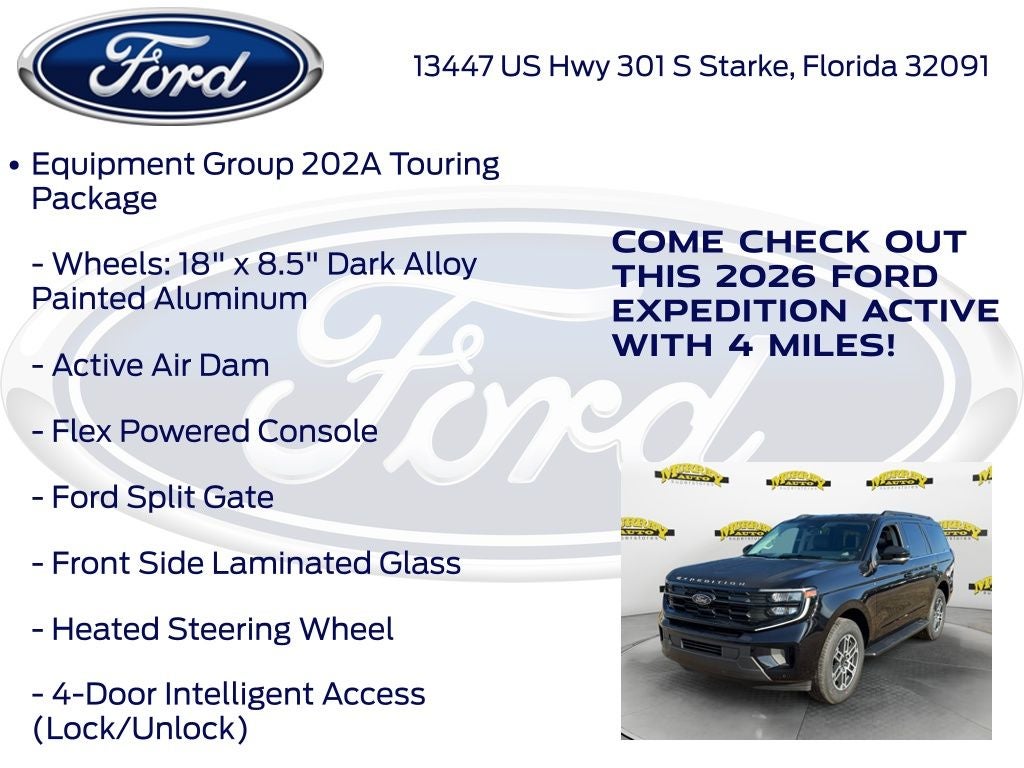 2026 Ford Expedition Active 202A
