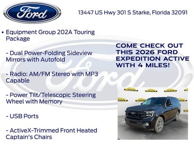 2026 Ford Expedition Active 202A