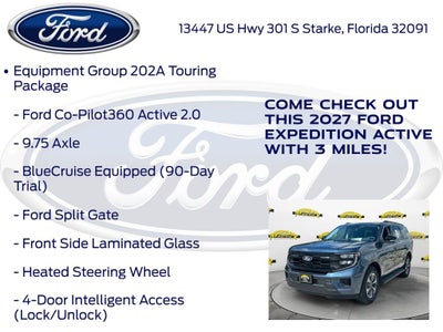 2027 Ford Expedition Active 202A