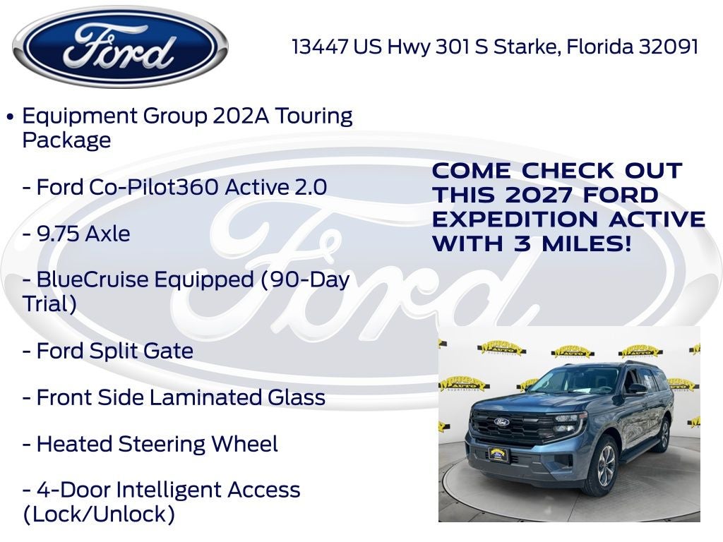 2027 Ford Expedition Active 202A