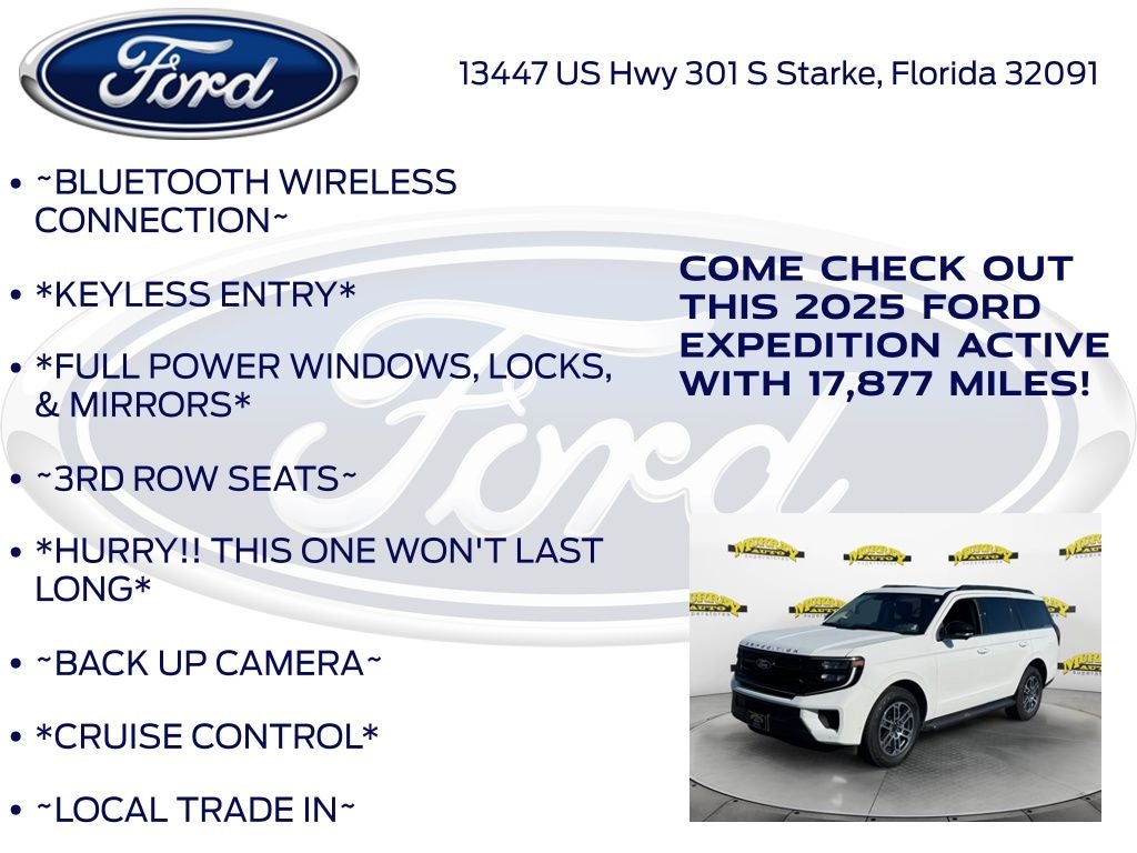 2025 Ford Expedition Active