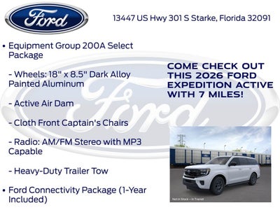 2026 Ford Expedition Active 200A