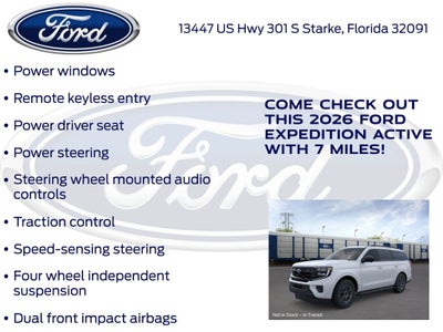 2026 Ford Expedition Active 200A