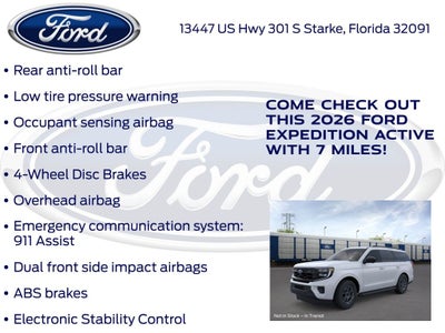 2026 Ford Expedition Active 200A