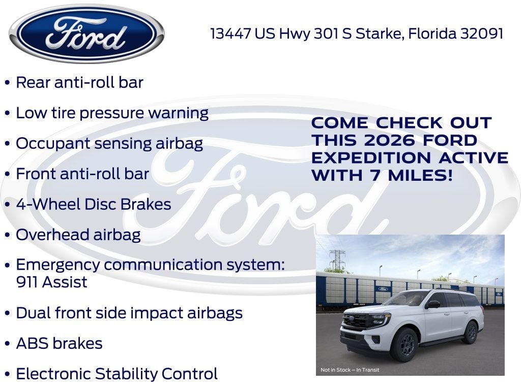 2026 Ford Expedition Active 200A