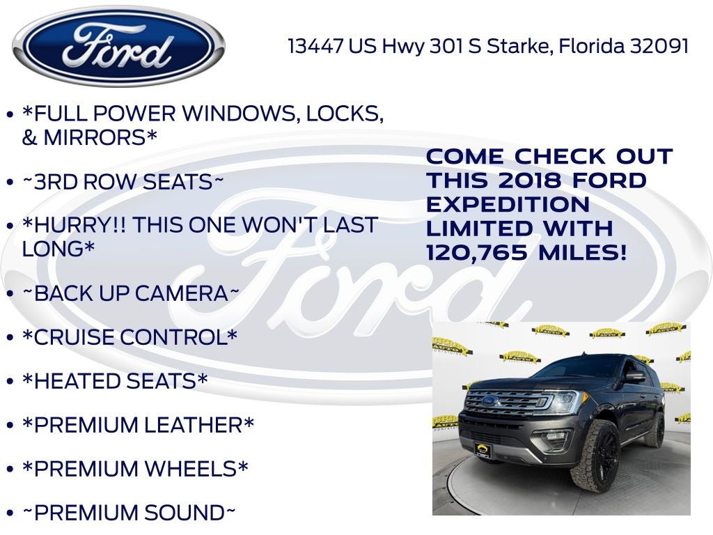 2018 Ford Expedition Limited