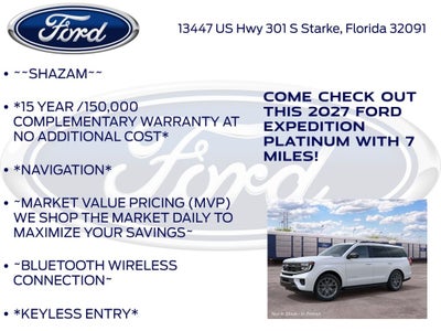 2027 Ford Expedition Platinum InTransit