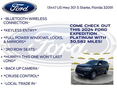 2024 Ford Expedition Platinum