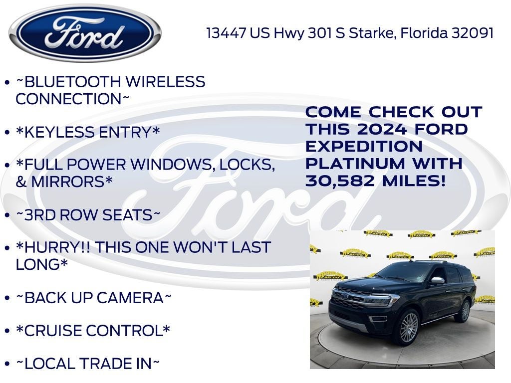 2024 Ford Expedition Platinum