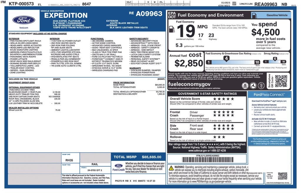 2024 Ford Expedition Platinum