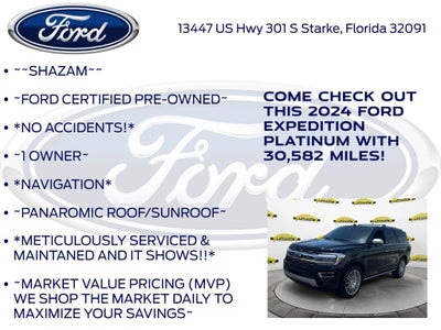 2024 Ford Expedition Platinum