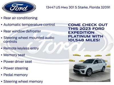 2023 Ford Expedition Platinum