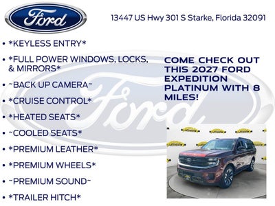 2027 Ford Expedition Platinum 600A