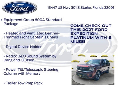 2027 Ford Expedition Platinum 600A