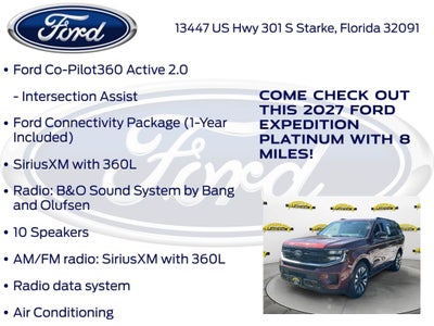 2027 Ford Expedition Platinum 600A
