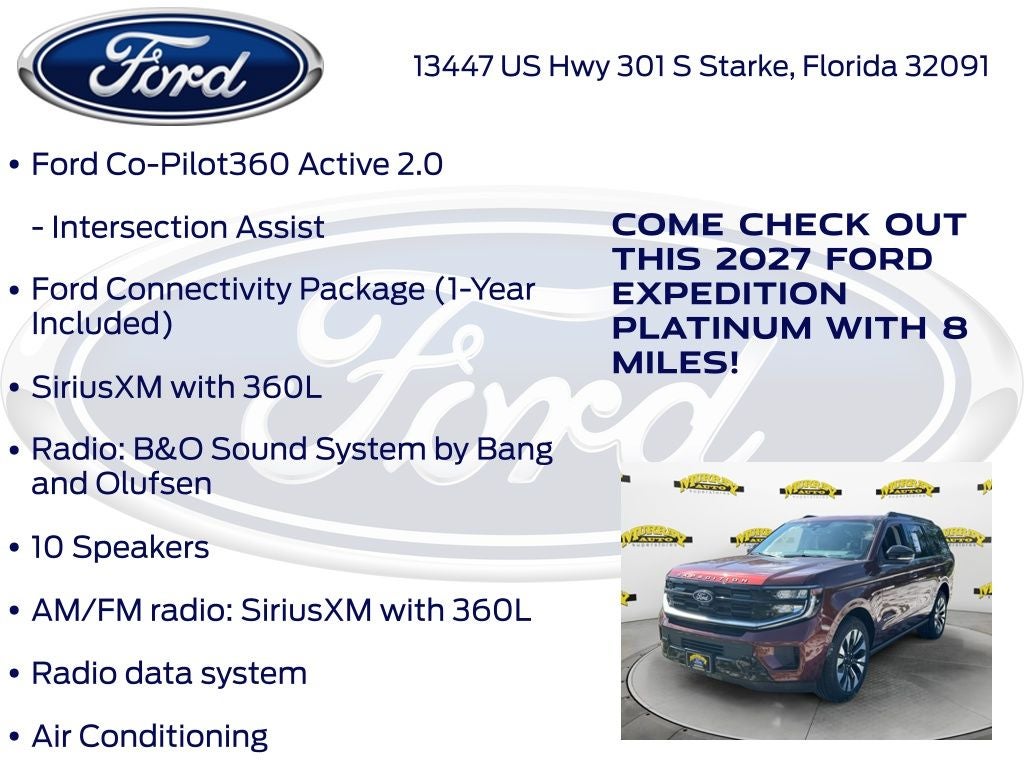 2027 Ford Expedition Platinum 600A