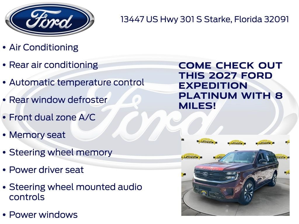 2027 Ford Expedition Platinum 600A