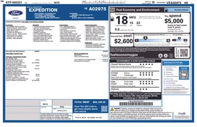 2027 Ford Expedition Platinum 600A