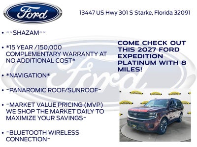 2027 Ford Expedition Platinum 600A