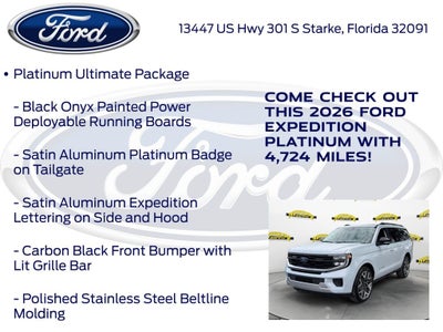 2026 Ford Expedition Platinum 600A
