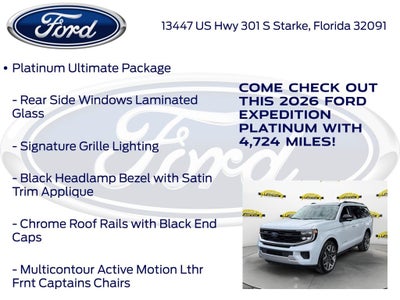 2026 Ford Expedition Platinum 600A