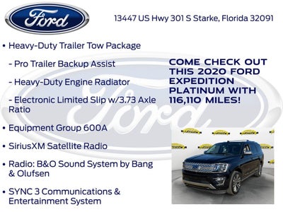 2020 Ford Expedition Platinum
