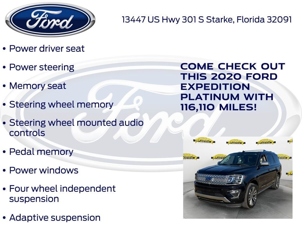 2020 Ford Expedition Platinum