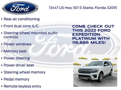 2022 Ford Expedition Platinum